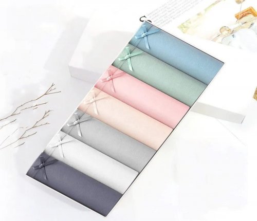 Fashion 7/5Pcs Women Panties Breathable Cotton Female Underwear Seamless Ladies Low Waist Lingeries Cute Bow Young Girls Briefs