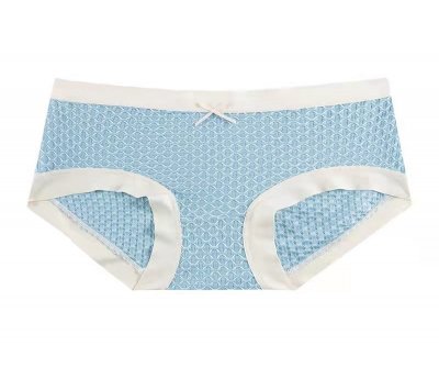 New Fashion Sweet Color Seamless Cotton Panties for Women Underwear Bow Mid Rise Female Underpants Briefs